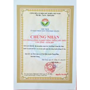 Chứng nhận OCOP